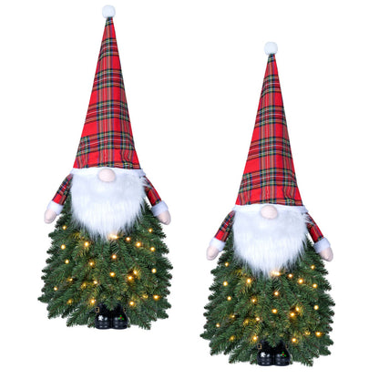 1 Pack 3 FT Pre-Lit Mini Tabletop Artificial Christmas Tree Battery Operation