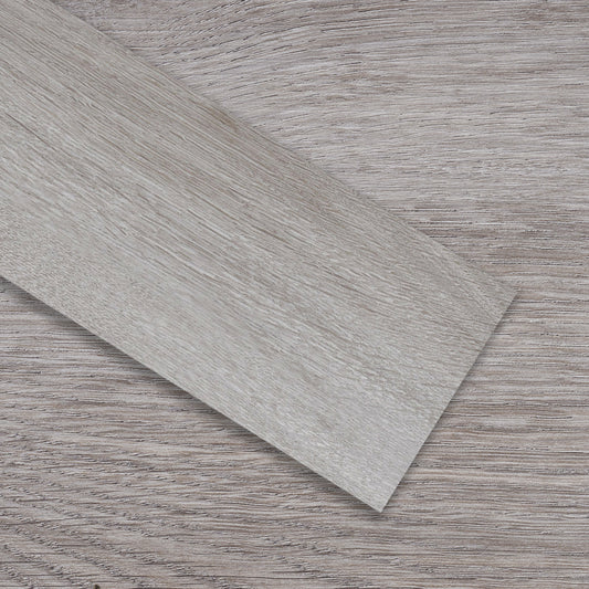 2 Pieces Floor Tile Vinyl Flooring Waterproof Vinyl Plank Flooring-Gray