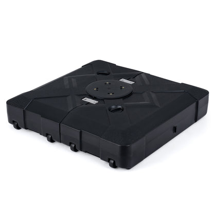 34" x 34" Cantilever Patio Umbrella Base with 4 Wheels