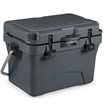 Outdoor camping bundle with pop-up canopy tent, 20-quart cooler, and oversized loveseat for outdoor adventures.
