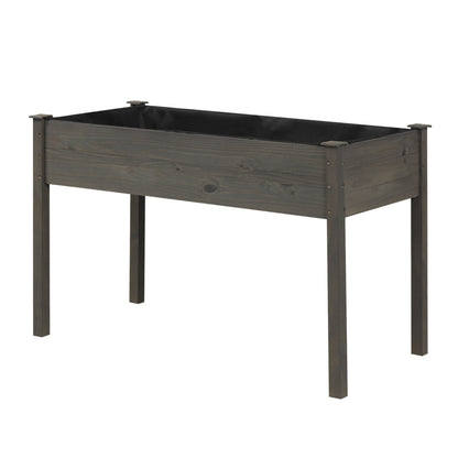 3 Pieces Garden Arbor and Raised Bed Combo Set-Create Your Dream Garden Space