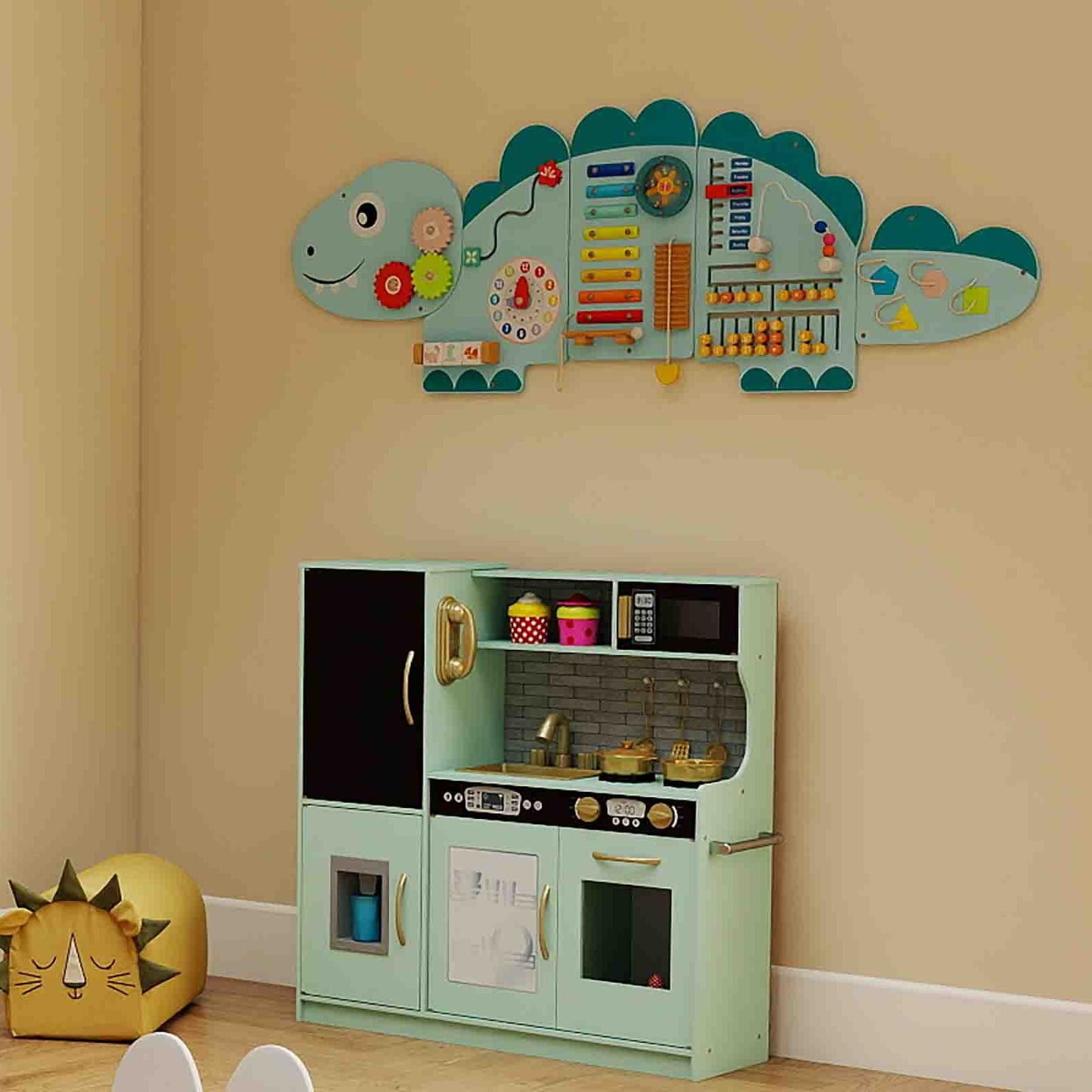 3-in-1 Kids Play and Learning Center Set