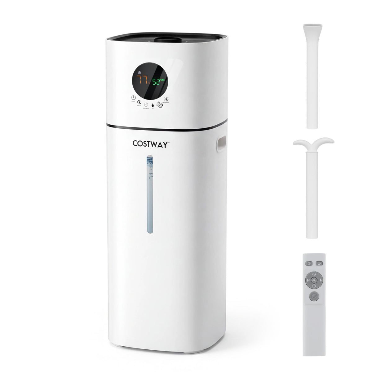 4.2 Gal Cool Mist Humidifier for Bedroom Large Room 1200 sq.ft-White