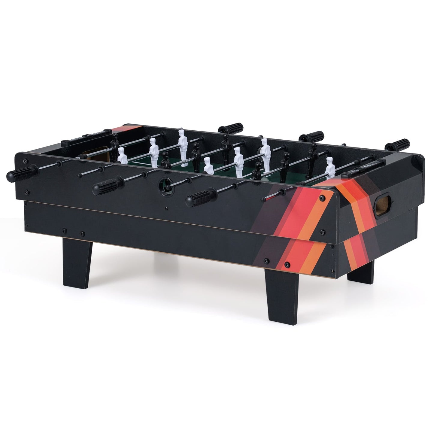 4 in 1 Combo Game Table Set with Billiards-Black