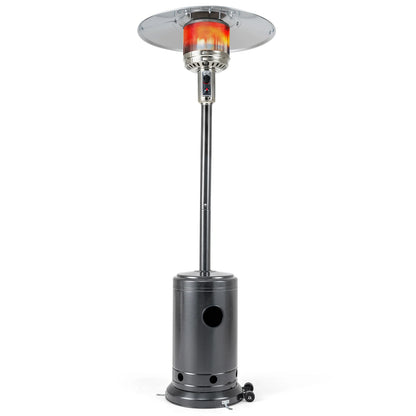 50 000 BTU Patio Propane Gas Heater with Stainless Steel Burner-Black