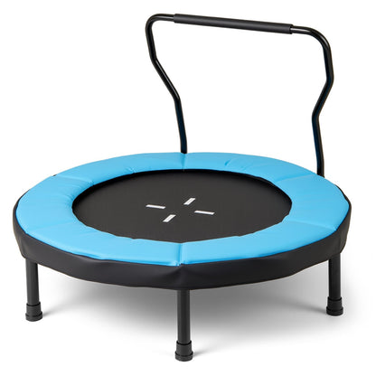 40 Inch Trampoline for Kids Indoor Outdoor Fitness Trampoline-Blue