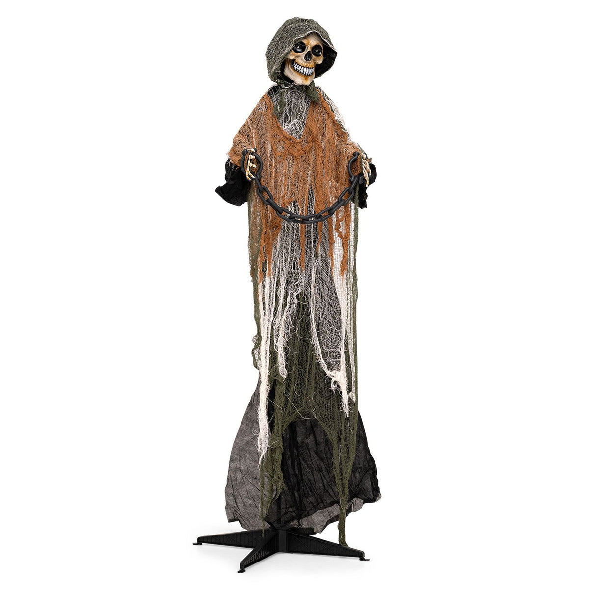 5.7 Feet Outdoor Life-Size Halloween Decoration with Chain