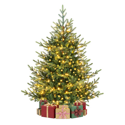 5 FT Pre-Lit Artificial Christmas Tree with 180 Warm White LED Lights
