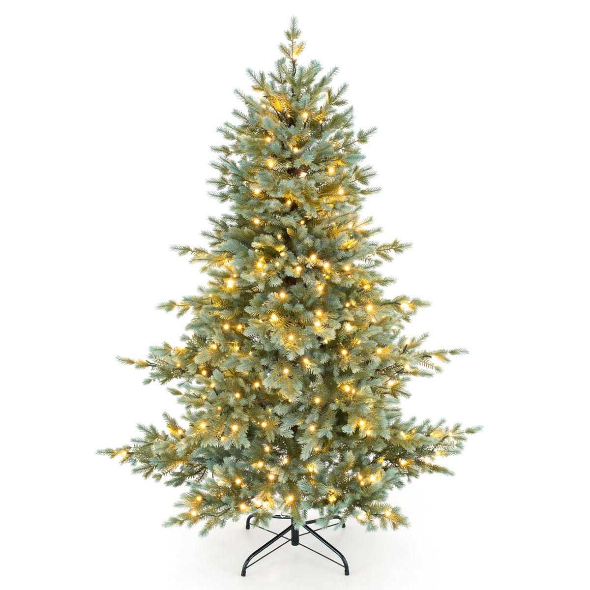 5 FT Pre-Lit Artificial Christmas Tree with 260 Warm White LED Lights