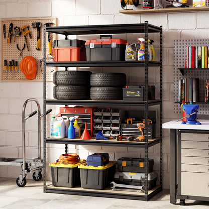 5-Tier Garage Shelving Unit 2200 LBS Heavy Duty Adjustable Utility Rack-1 Piece