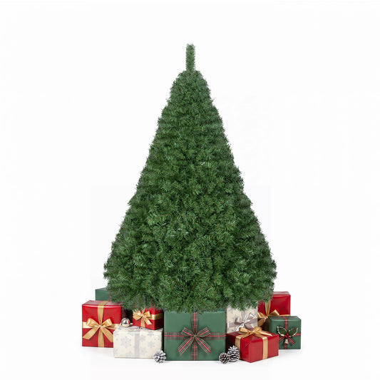 5ft automatic Christmas tree with 519 full PVC branch tips, holiday decor from Wilsons Home Store, ready for festive decorating.