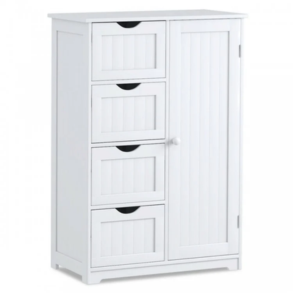 Laundry Room Bundle: Wooden Cabinet Wall-Mounted Bathroom Storage  Clothe Dryer  Laundry Basket