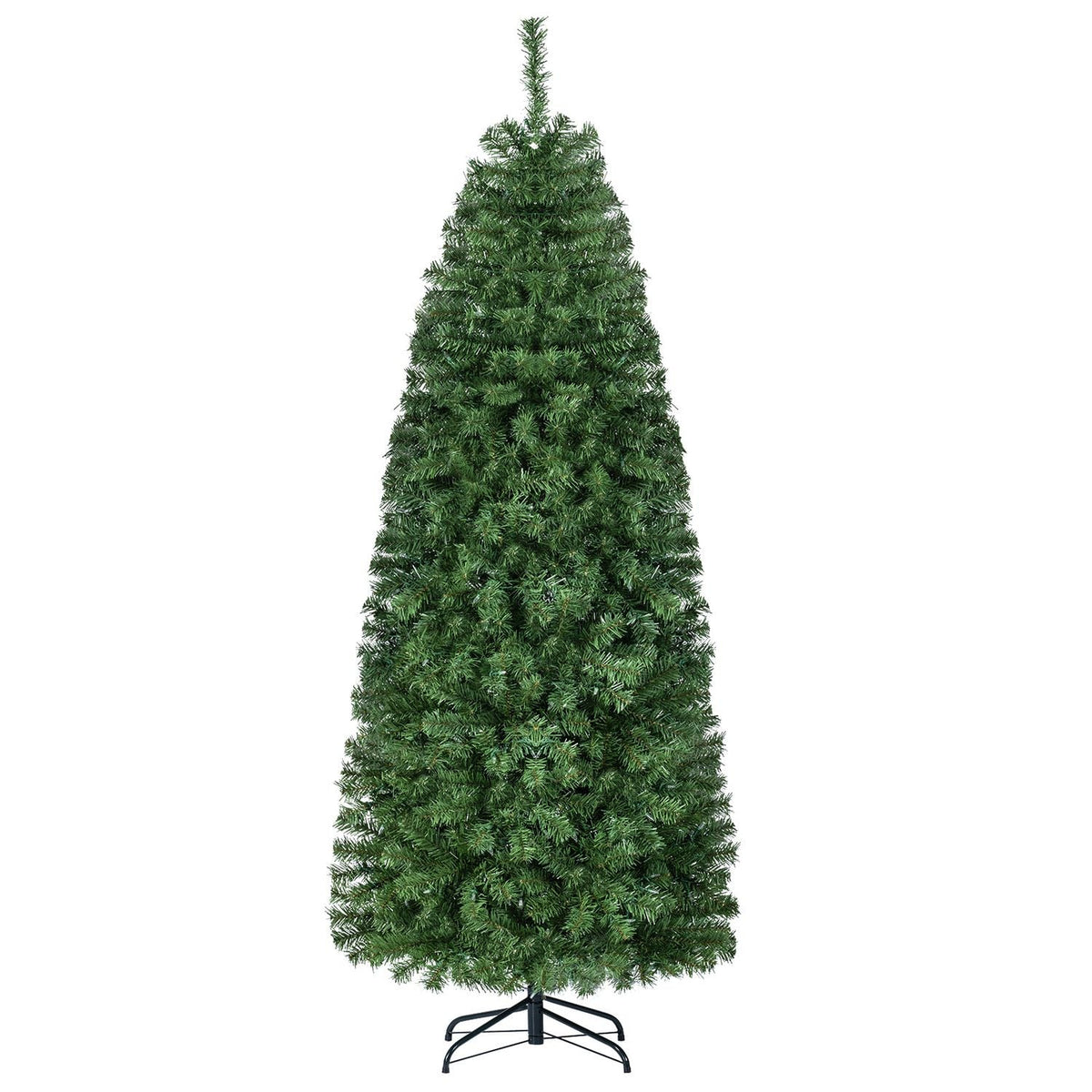 6.3 ft smart pencil Christmas tree with pre-lit RGB LED lights, holiday decor from Wilsons Home Store