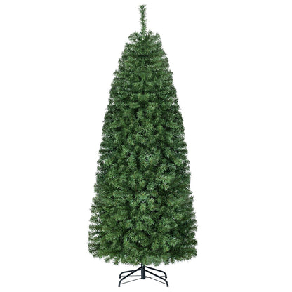 6.3 ft smart pencil Christmas tree with pre-lit RGB LED lights, holiday decor from Wilsons Home Store