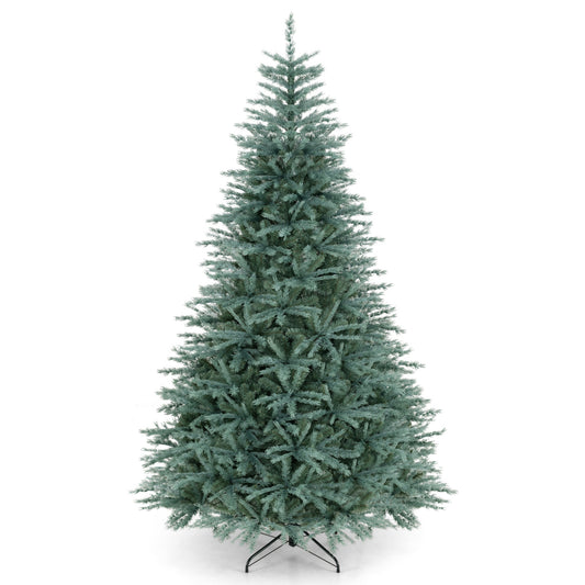 6/7/8 FT Artificial Spruce Christmas Tree with 775/1215/1765 Lush Branch Tips for Holiday-8 FT