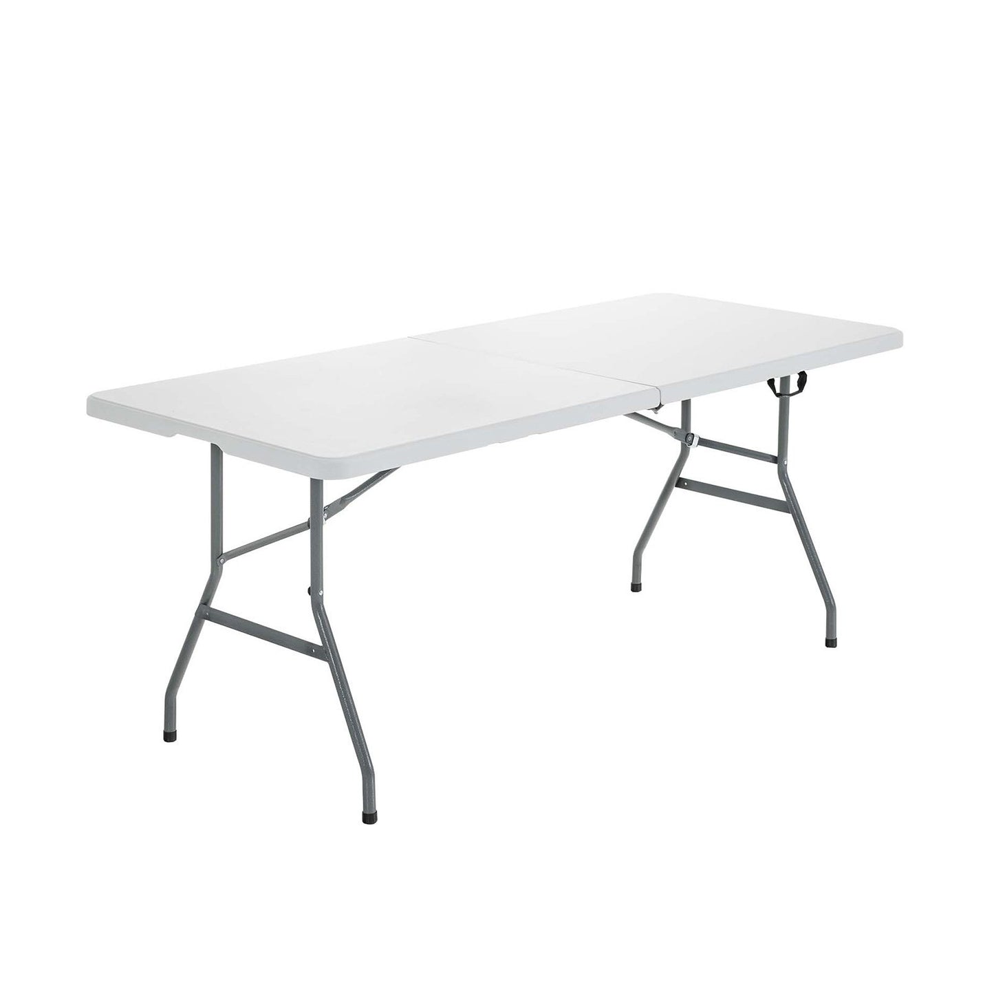 Portable Folding Camping Table with Carrying Handle-Black