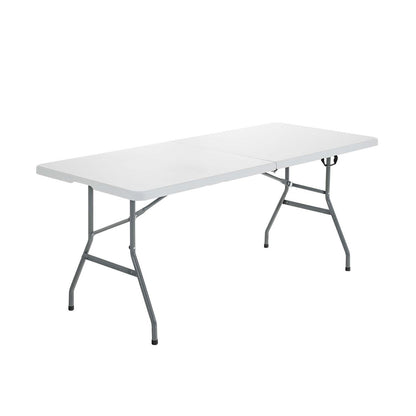 Portable Folding Camping Table with Carrying Handle-Black