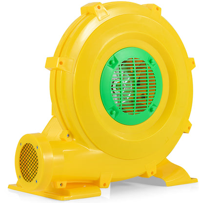 780W Bounce House Blower 1 HP Portable Air Pump Fan with Handle and Ground Stakes