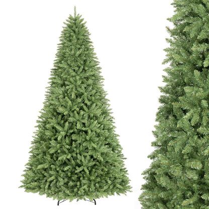 7.5/6.5/6/9 FT Artificial Christmas Tree with Easy-Setup Hinges-9 FT