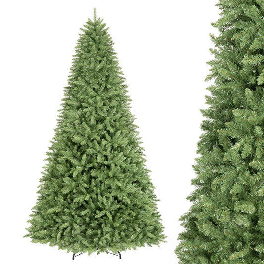 7.5/6.5/6/9 FT Artificial Christmas Tree with Easy-Setup Hinges-9 FT