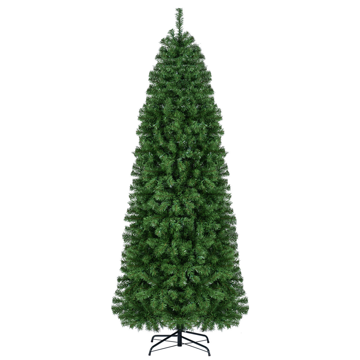 7.5 FT Smart Pencil Christmas Tree with Pre-Lit RGB LED Lights