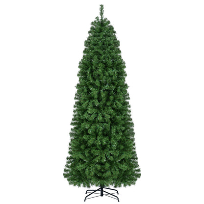 7.5 FT Smart Pencil Christmas Tree with Pre-Lit RGB LED Lights