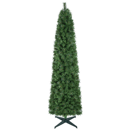 7 FT Artificial Pine Xmas Tree with 446 Full Branch Tips and Realistic Pine Needles
