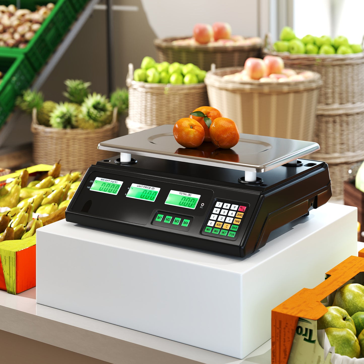 88lb Price Computing Scale Digital Commercial Food Scale with Counting Function