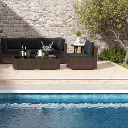 8 Pieces Patio Lounge Set: Comfort and Style Combined