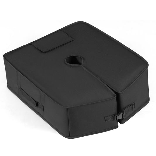 90 LBS Sand-fillable Umbrella Base Weight-Black