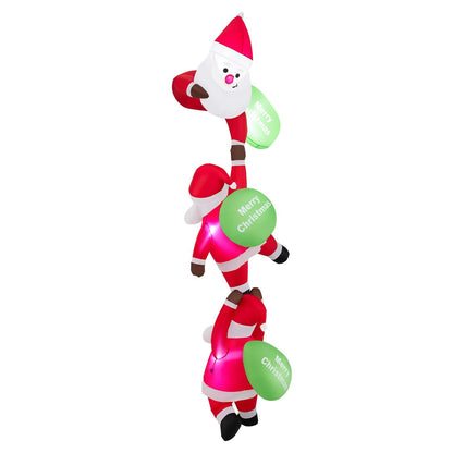 9.2 ft hanging Christmas inflatable decoration by Wilsons Home Store, suitable for indoor and outdoor holiday decor.