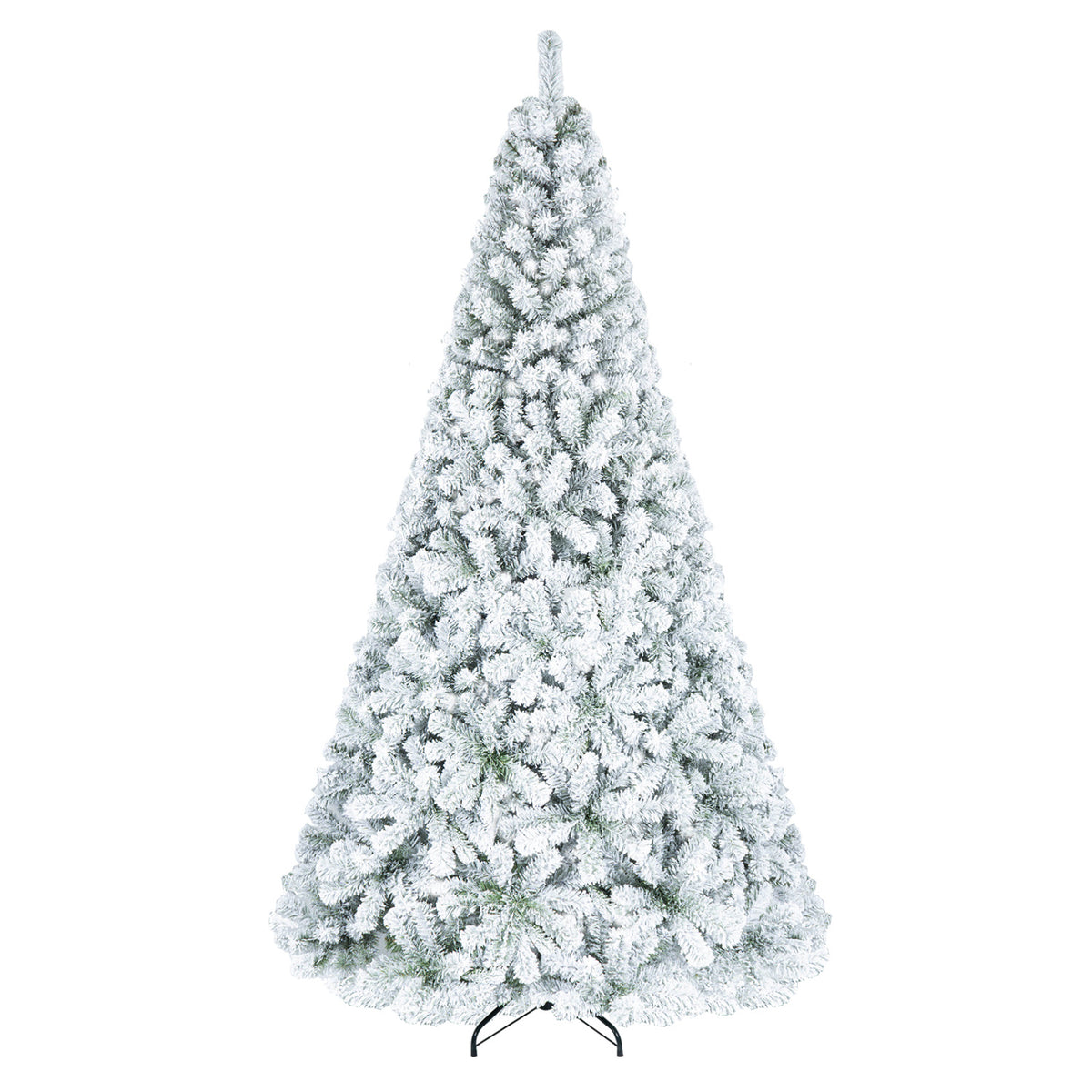 Artificial Snow-Flocked Christmas Tree with Branch Tips-M