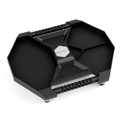 Automotive Rolling Tool Creeper with 4 Swivel Casters and 30 lbs Weight Capacity-BK