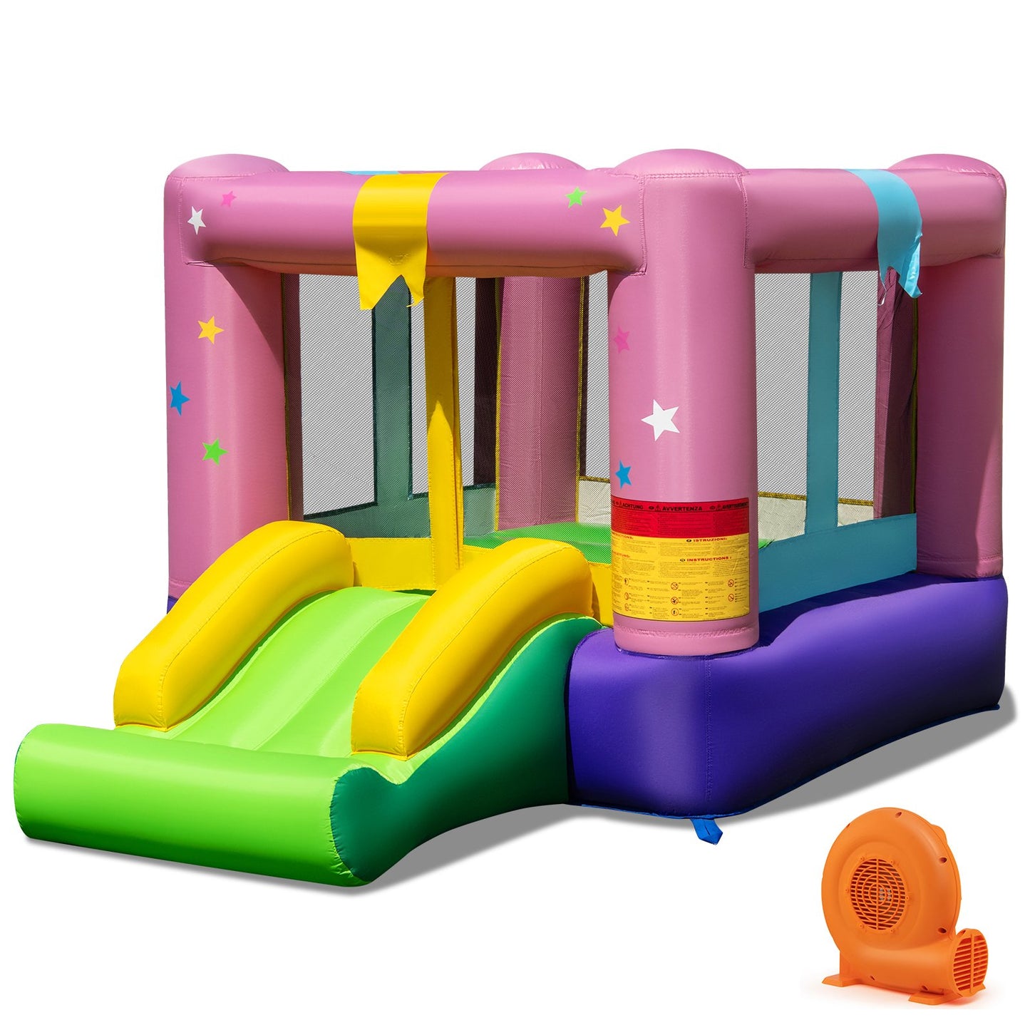 Bouncy Castle with Jumping Area and 520W Blower