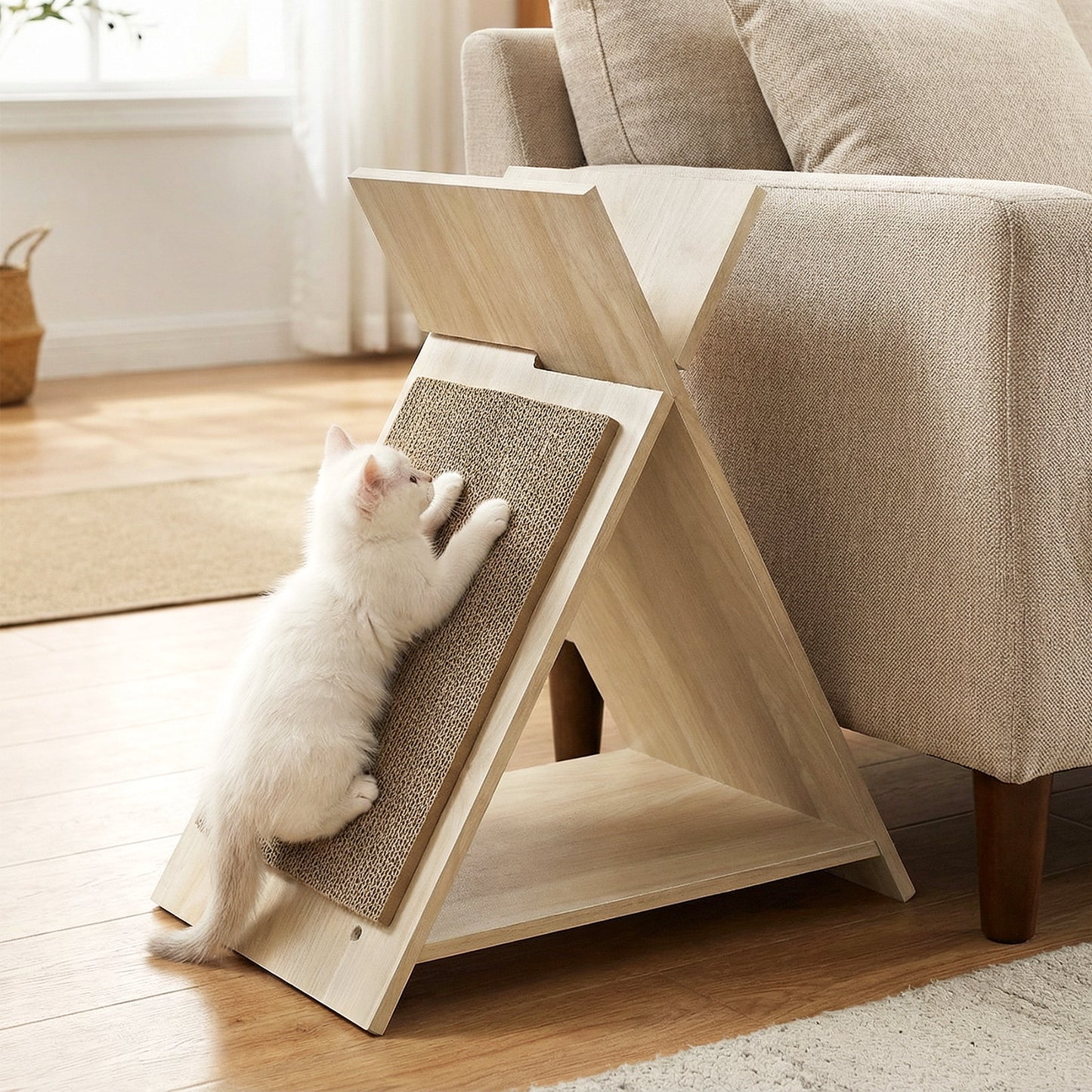 Cat Scratcher for Claw Sharpening and Furniture Protection-NA