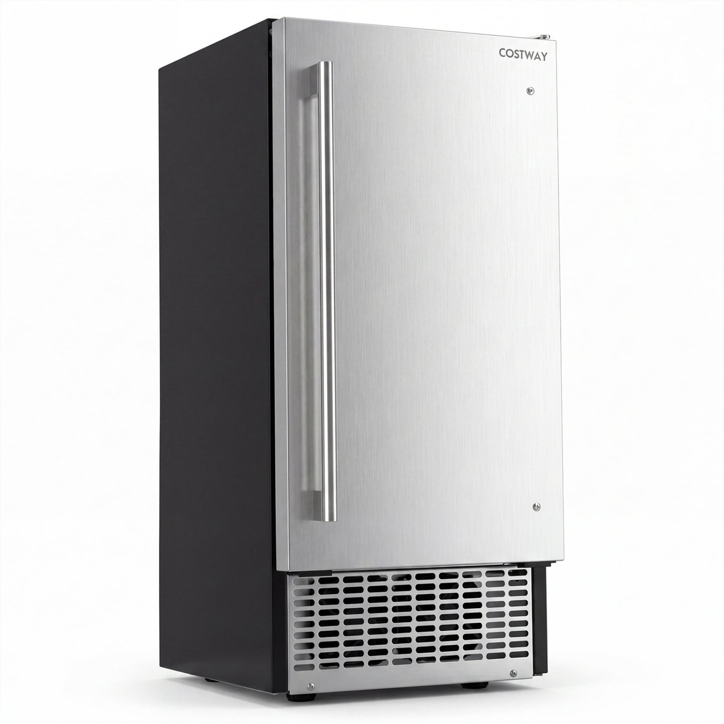 Commercial Ice Maker 110 lbs/24H Undercounter Ice Machine with 25 lbs Storage Capacity