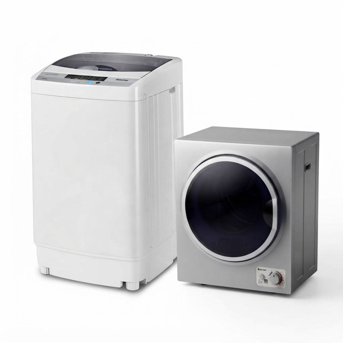 Compact Washing Machine and Clothes Dryer Bundle for Small Spaces