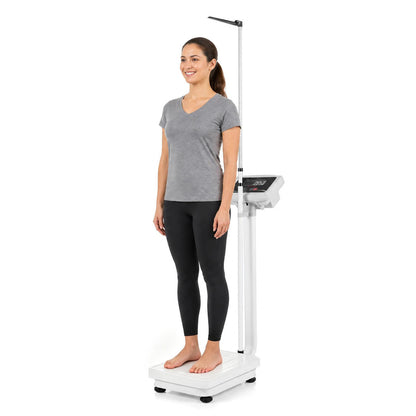 Digital Height and Weight Scale with Height Rod 400 lbs & LED Display
