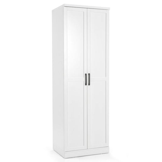 Dining Room Set: Tall Storage Cabinet and Trash Can Cabinet and Wall Mount Storage Organizer