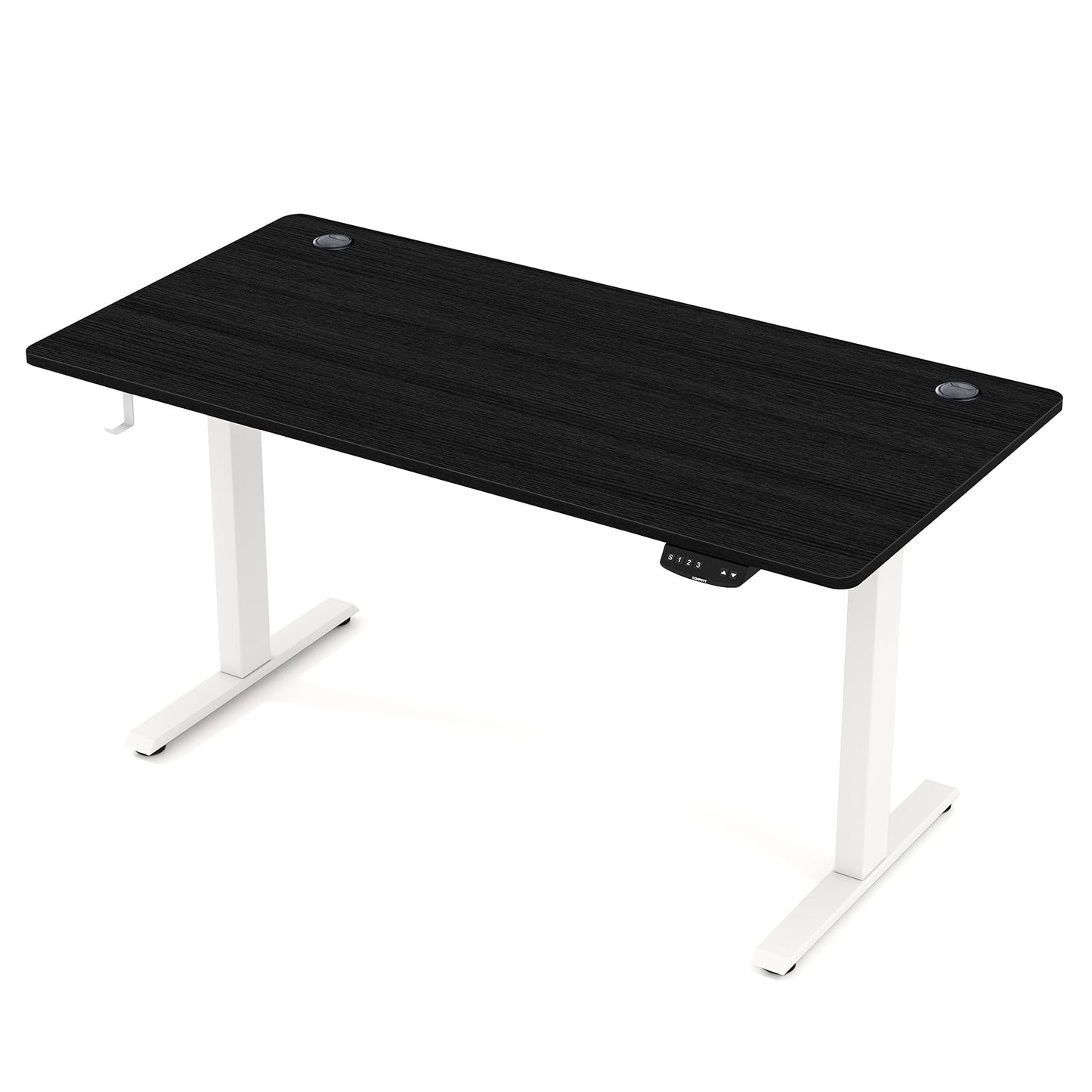 Electric Standing Desk Height Adjustable with 3 Memory Heights Black-S