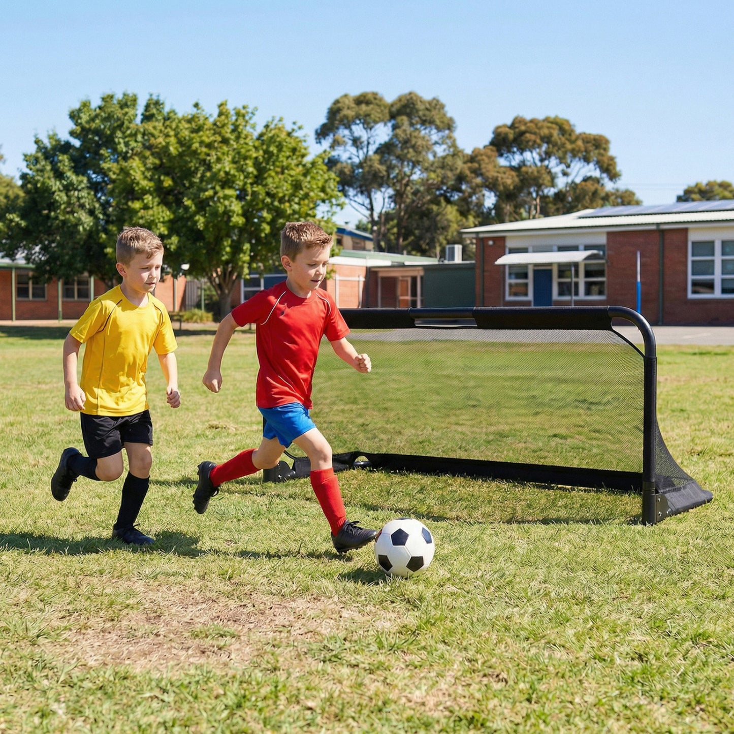 5 x 3 FT Portable Pop-up Football Training Equipment with Net