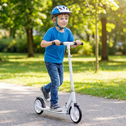 Folding Aluminum Alloy Scooter with 3 Adjustable Heights-Pink