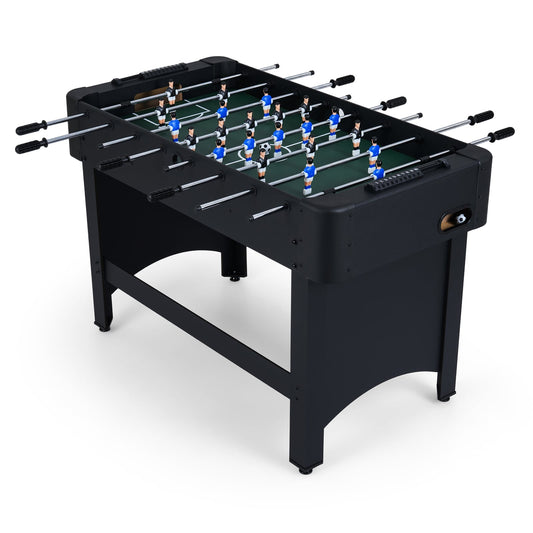 Foosball Table Competition Full Size Soccer Game Table with 22 Players-Black