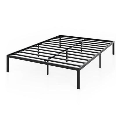 Full/Queen/King Size Metal Bed Frame Heavy Duty Support Slats Mattress Foundation-King Size