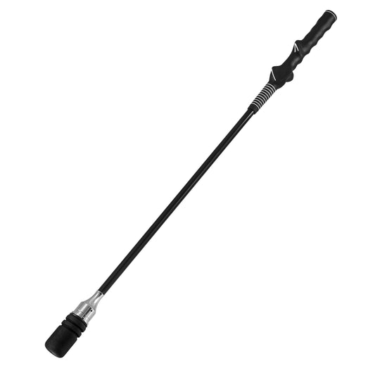 Golf Swing Trainer Click Stick Swing Training Aid for Speed Flexibility Balance-Black