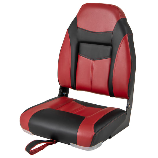 High Back Folding Boat Seats with Sponge Cushions and Flexible Hinges