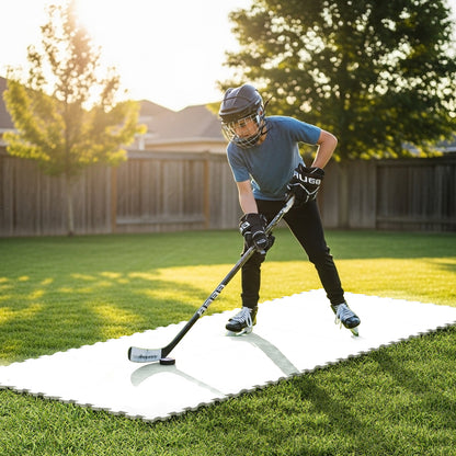 Hockey Flooring Tiles for Training Dryland Synthetic Ice Tiles Hockey Shooting Equipment