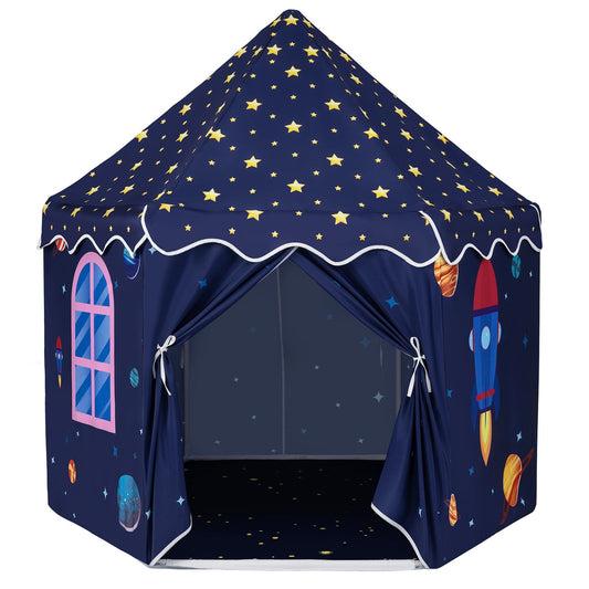 Indoor Outdoor Play Tent with Dancing Mat Light Up Gift for Toddlers Ages 3-12