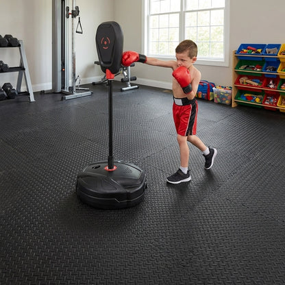 Inflation Free Boxing Set and 12Pcs 1/2" Puzzle Exercise Mat