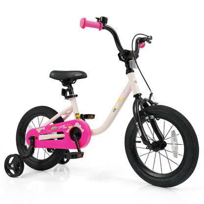 Kids Bike for 3-7 Years Old Boys and Girls 12/14/16-Inch Children Bicycle-Pink 16 Inch